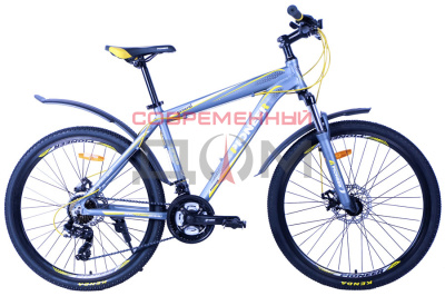 Велосипед Pioneer General T 18" grey/yellow/white